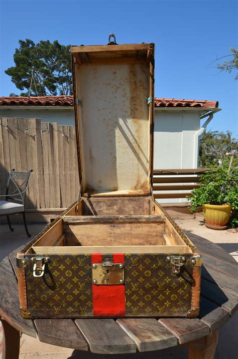 louis vuitton old steamer trunk|louis vuitton trunk vintage.